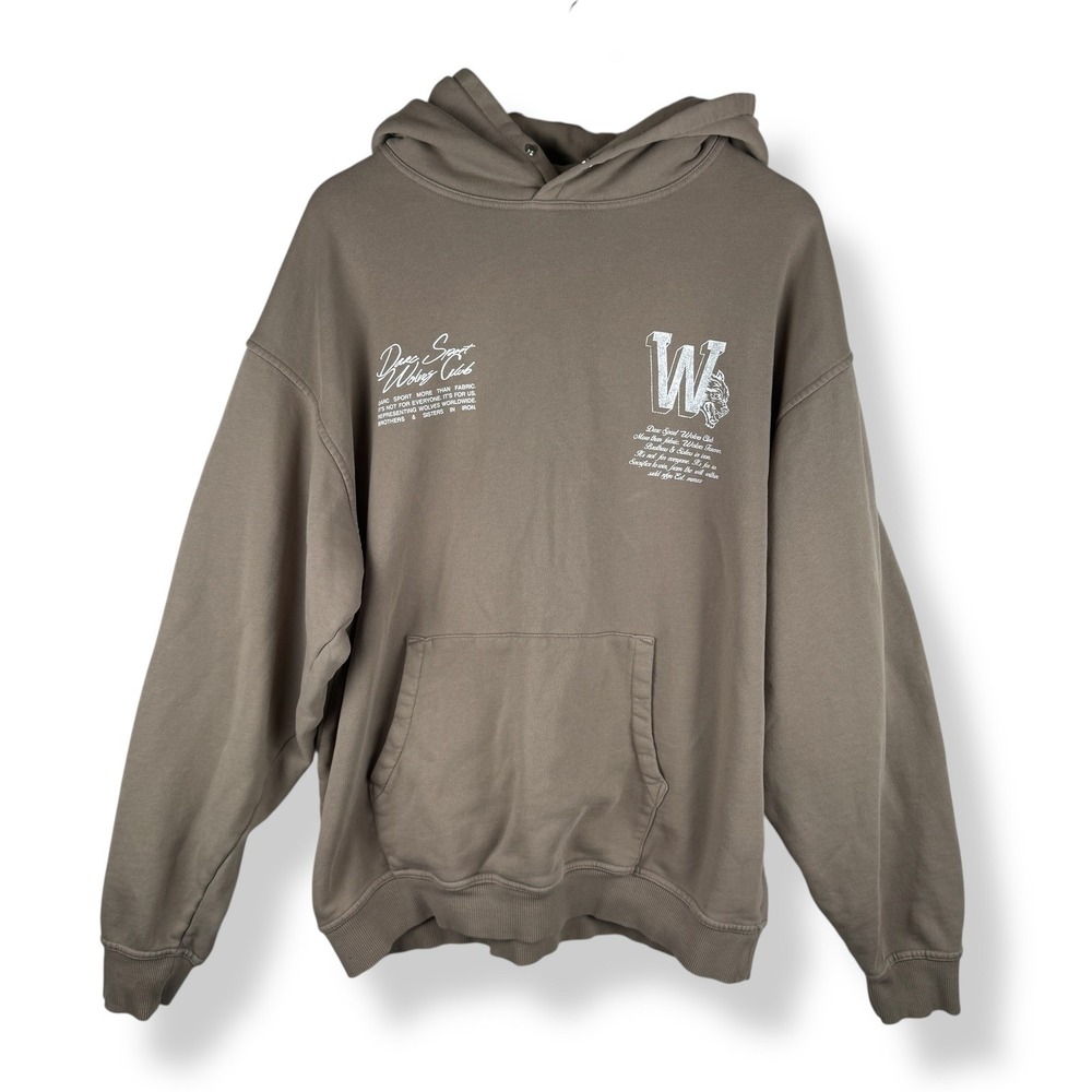 Darc Sport Wolves Club Hoodie Size XL Limited Edition Streetwear Bodybuilding - Picture 2 of 11